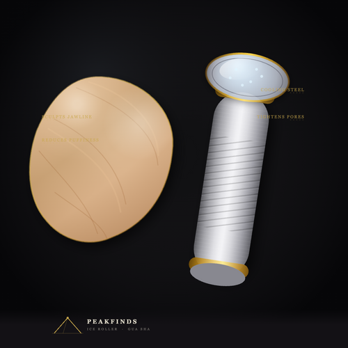 Peak Ice Roller & Gua Sha Set | Face Sculpting Tools